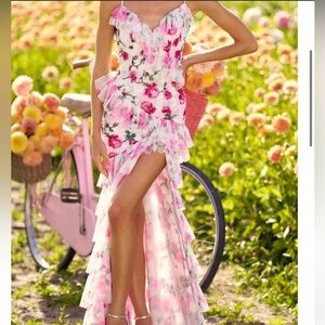 New with Tags Sherri Hill 56317 dress.  Prom dress.  Never used.  Normally 699.